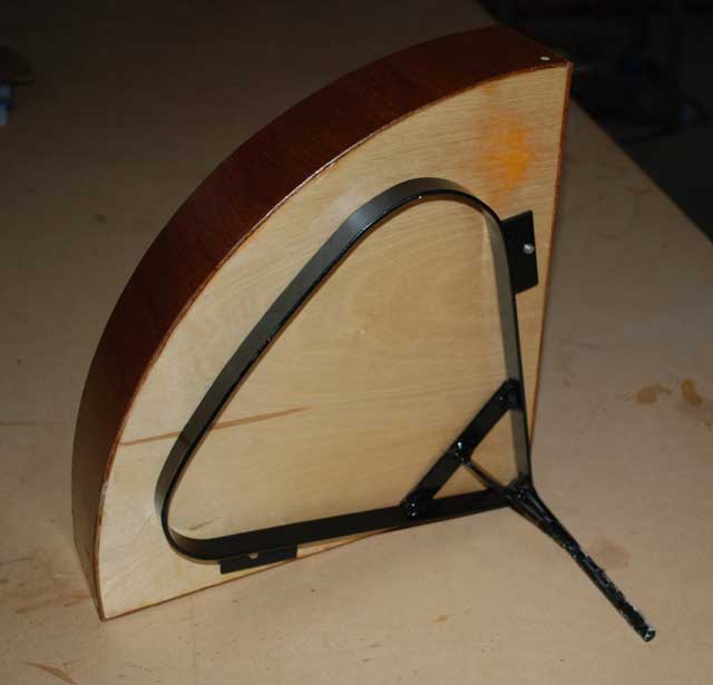 Bottom of completed shelf